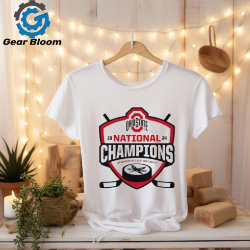 Ohio State Buckeyes 2024 national champions women’s ice hockey shirt