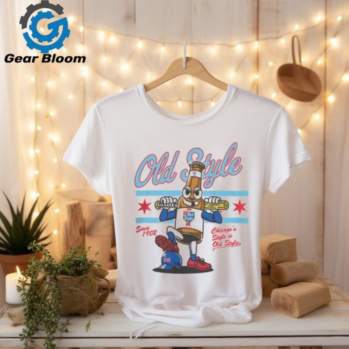 Old Style Beer Shop Foam Hand Chicage Reach For The Best Tee shirt