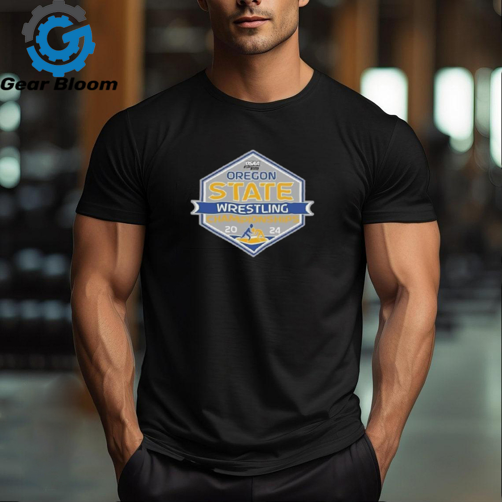 Osaa 2024 State Wrestling State Wrestling Championship 2024 Logo T Shirt Osaa 2024 State Wrestling State Wrestling Championship 2024 Logo T Shirt