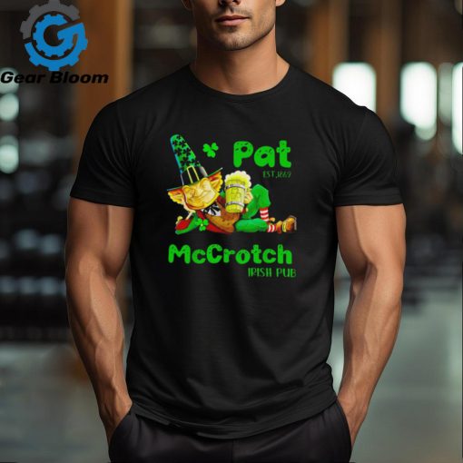 Pats Mccrotch Irish Pub Leprechaun St Patrick’s day shirt