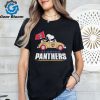 Peanuts Snoopy And Woodstock On Car New York Rangers Hockey Shirt