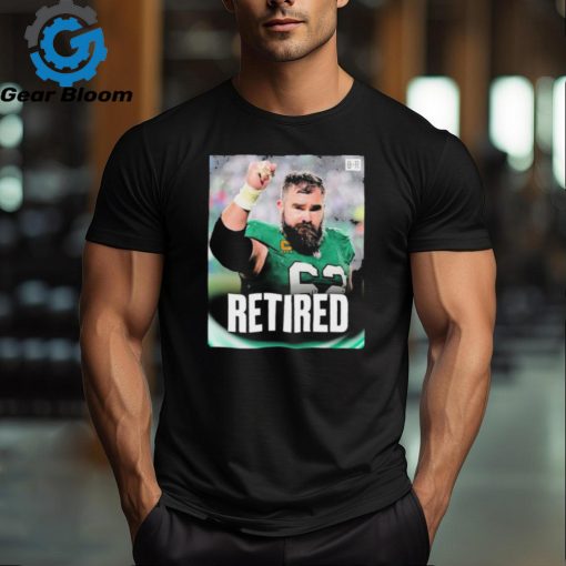 Philadelphia Eagles Jason Kelce Retired Shirt