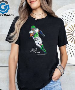 Philadelphia Eagles Saquon Barkley 26 signature superstar pose shirt