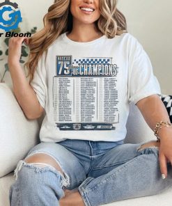 Pit Shop Official Gear Nascar 75 Years Of Champions T Shirts