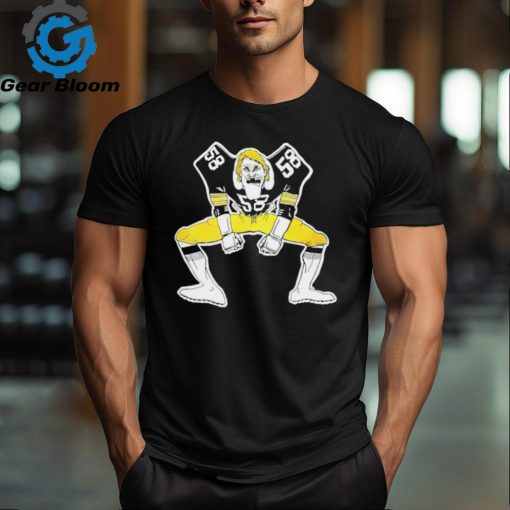 Pittsburgh Steelers Jack Lambert Cartoon T Shirt