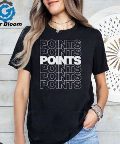 Points Points Points White t shirt