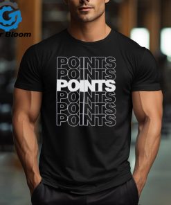 Points Points Points White t shirt