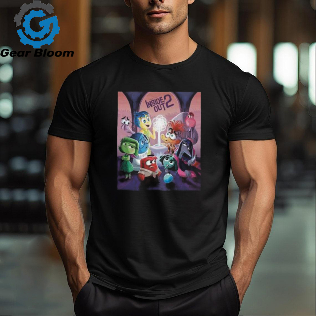 Poster For Disney Pixar Inside Out 2 Hits Theaters 3 Months From June 14 Unisex T Shirt Poster For Disney Pixar Inside Out 2 Hits Theaters 3 Months From June 14 Unisex T Shirt