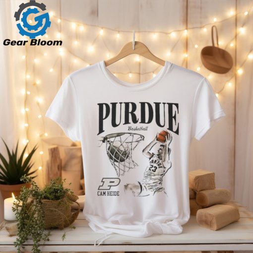 Purdue Boilermakers Men’s Basketball Cam Heide Heide Hook shirt