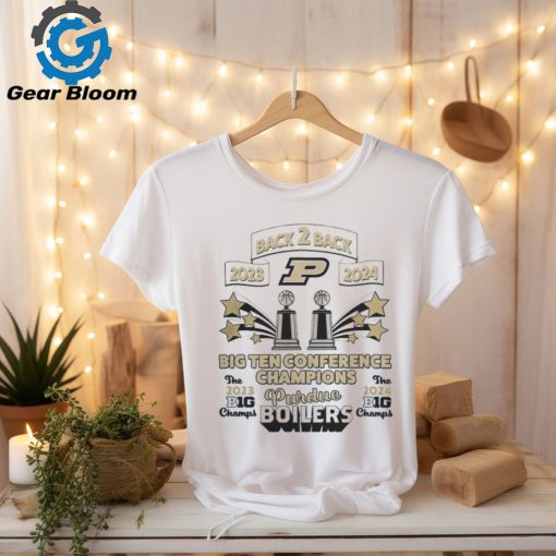 Purdue Boilermakers Natural Angel Big Ten Conference Champs 2024 Shirt