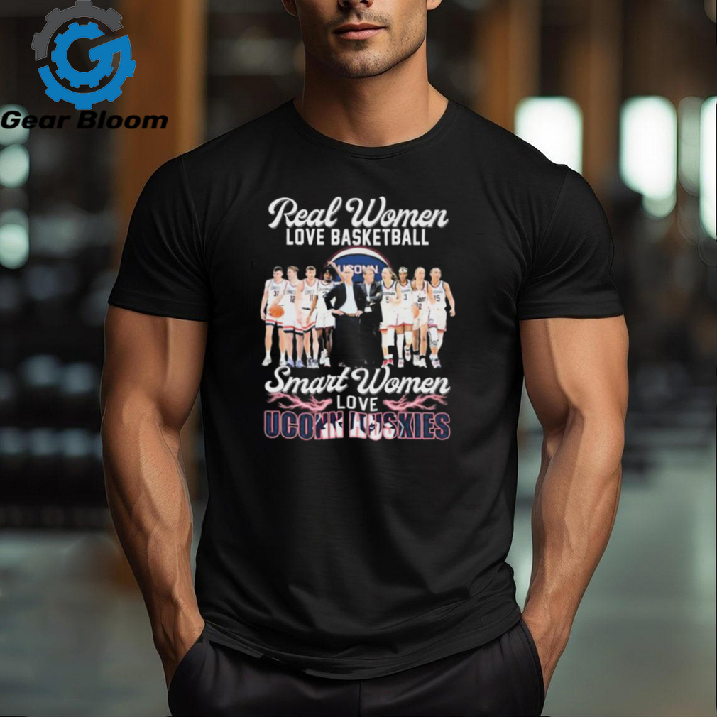 Real Women Love Basketball Smart Women Love Uconn Huskies Men’s And Women’s Basketball Shirt Real Women Love Basketball Smart Women Love Uconn Huskies Men’s And Women’s Basketball Shirt