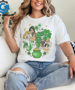 Retro Disney Princess St Patricks Day shirt