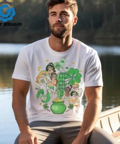 Retro Disney Princess St Patricks Day shirt