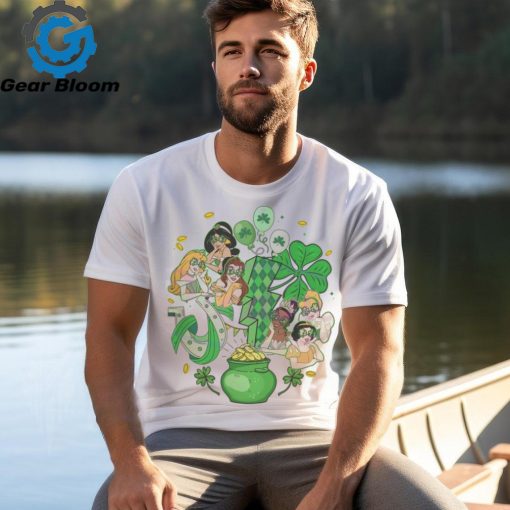 Retro Disney Princess St Patricks Day shirt