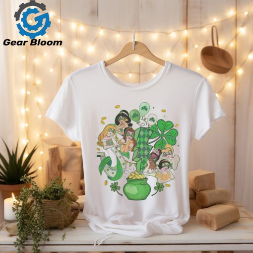 Retro Disney Princess St Patricks Day shirt