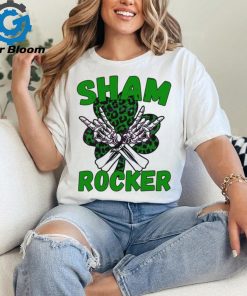 Retro Skeleton Hand Shamrocker shirt