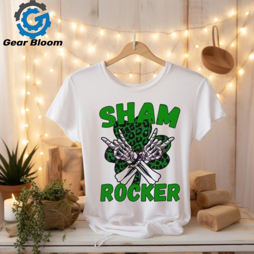 Retro Skeleton Hand Shamrocker shirt