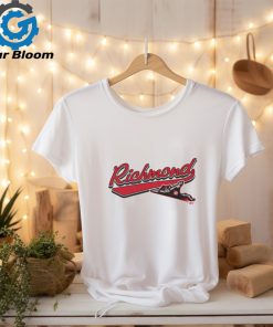 Richmond Flying Squirrels Champion Women's Cropped Raglan Tee shirt