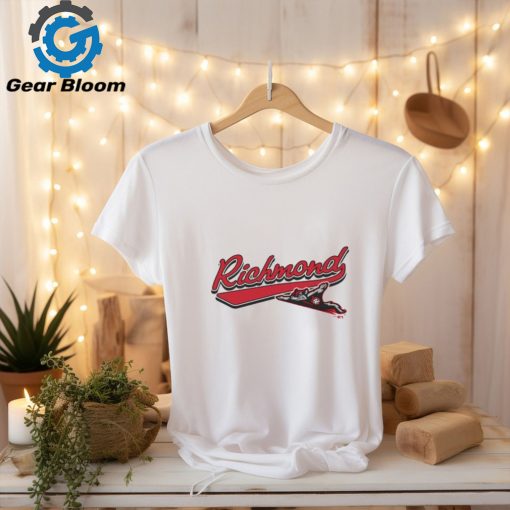 Richmond Flying Squirrels Champion Women’s Cropped Raglan Tee shirt