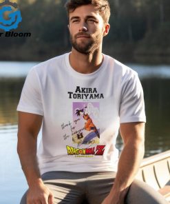 Rip Akira Toriyama 1955 2024 Signature shirt