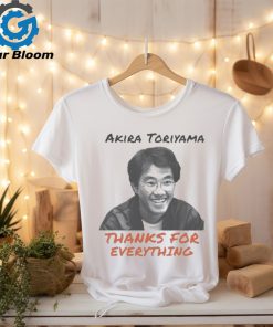 Rip Akira Toriyama Thanks for Everything Shirt