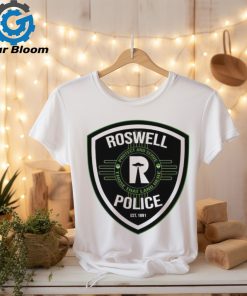 Roswell police est 1891 protect and serve those that land here shirt