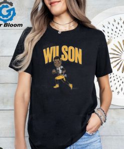 Russell Wilson Pittsburgh Caricature Breaking T Shirt
