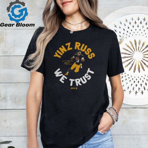 Russell Wilson Yinz Russ We Trust Breakingt Shirt