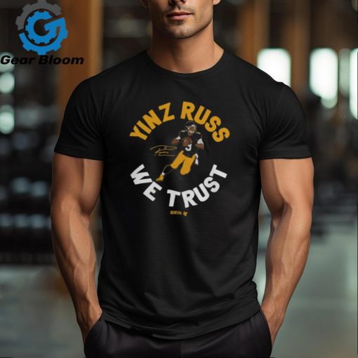 Russell Wilson Yinz Russ We Trust Breakingt Shirt