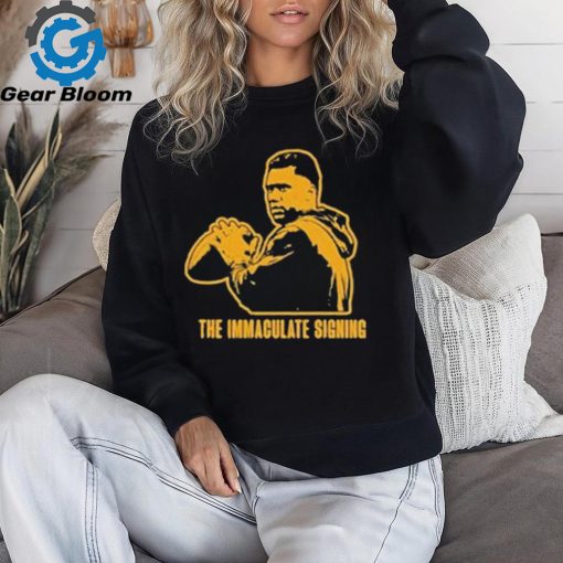 Russell Wilson – The Immaculate Signing Shirt