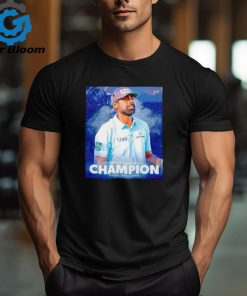 Sahith Theegala Champion Fortinet Championship shirt