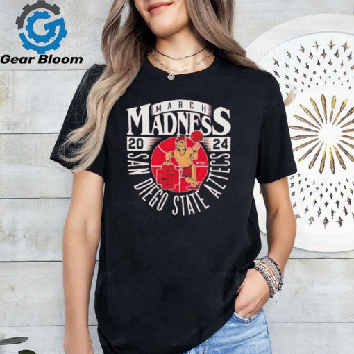 San Diego State Aztecs 2024 March Madness Mascot Shirt