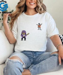 San Francisco Giants VS Colorado Rockies MLB 2024 mascot cartoon baseball shirt