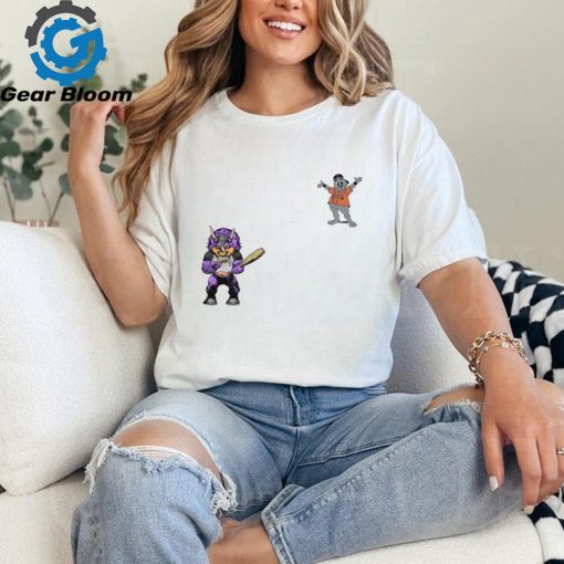 San Francisco Giants VS Colorado Rockies MLB 2024 mascot cartoon baseball shirt