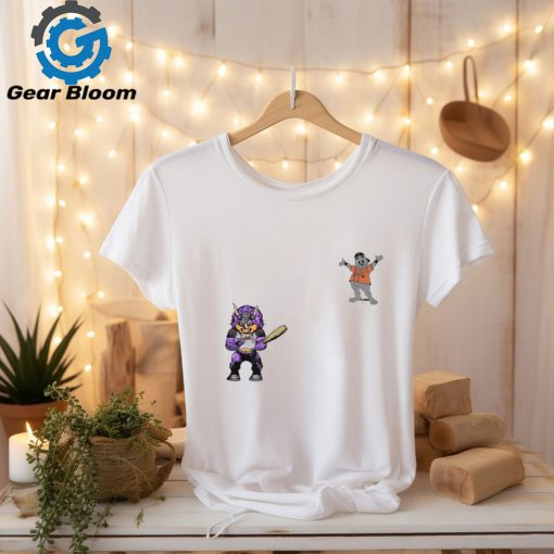 San Francisco Giants VS Colorado Rockies MLB 2024 mascot cartoon baseball shirt