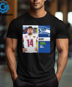 Seattle Seahawks trading for Sam Howell shirt