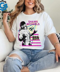 Shawn Michaels American retired professional wrestler HBK Neon Poster T Shirt