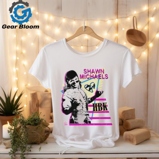 Shawn Michaels American retired professional wrestler HBK Neon Poster T Shirt