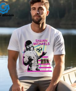 Shawn Michaels American retired professional wrestler HBK Neon Poster T Shirt