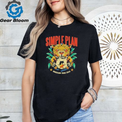 Simple Plan Brazilian Tour 2024 T Shirt