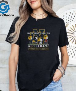 Snoopy And Woodstock Peanuts The One Where We Root For Notre Dame Fighting Irish Ncaa 2023 Shirt