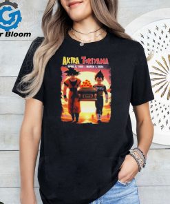 Son Goku and Vegeta Dragon Ball Z RIP Akira Toriyama 1955 2024 Shirt