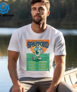 Spafford summer 2024 tour poster shirt