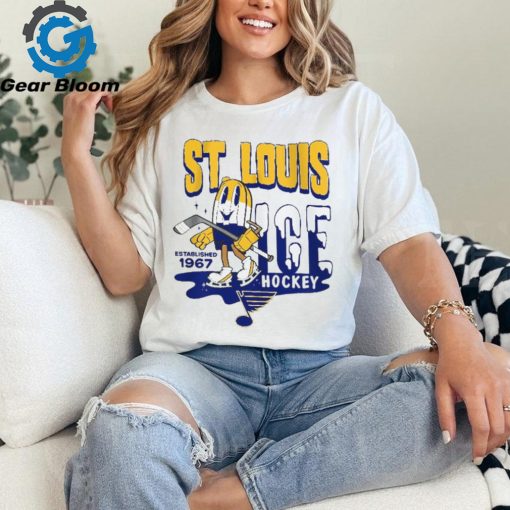 St. Louis Blues Mitchell & Ness Youth Popsicle T Shirt