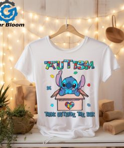 Stitch Autism Think Outside The Box shirt