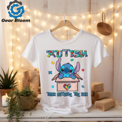 Stitch Autism Think Outside The Box shirt