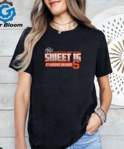 Syracuse Orange Wbb 2024 March Madness Sweet Sixteen Tee Shirt