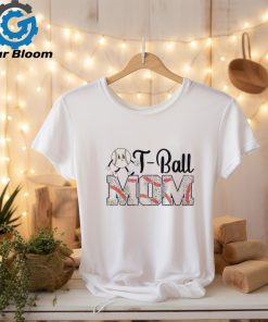 T Ball Mom Game Day Baseball shirt
