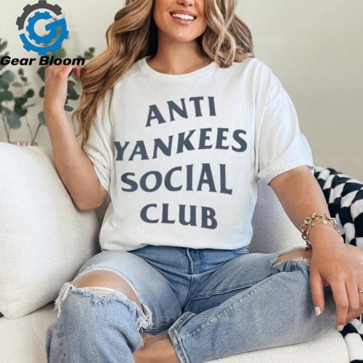 Tampa Bay Rays Anti Yankees Social Club T Shirt