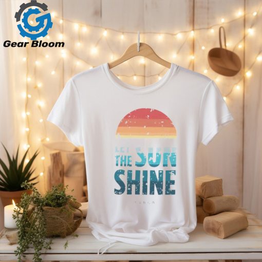 Tesla Merchandise Let the Sun Shine Shirt